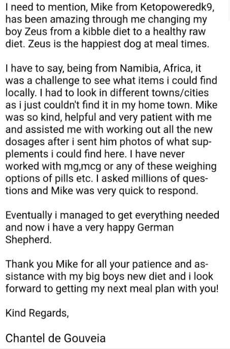 Chantel zeus from africa